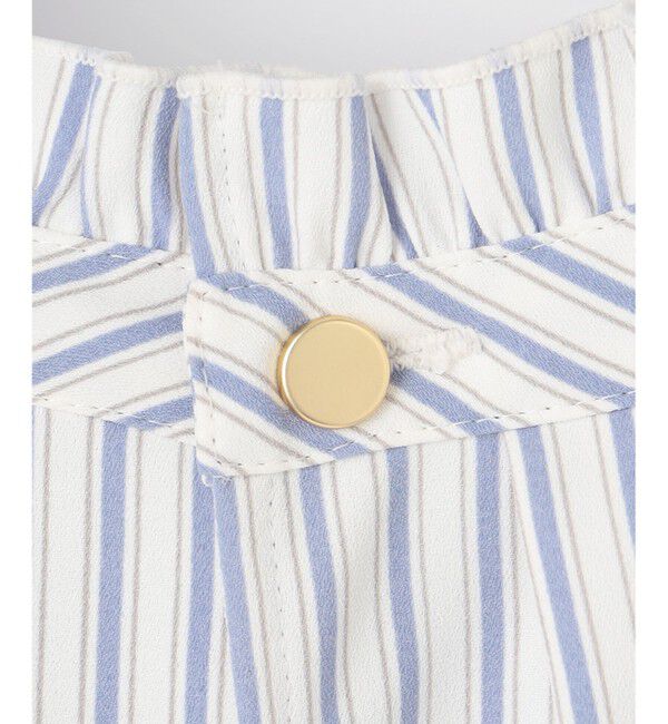 ANY SIS「【洗える】フリルネックスタンド ブラウス」|シャツ・ブラウス|