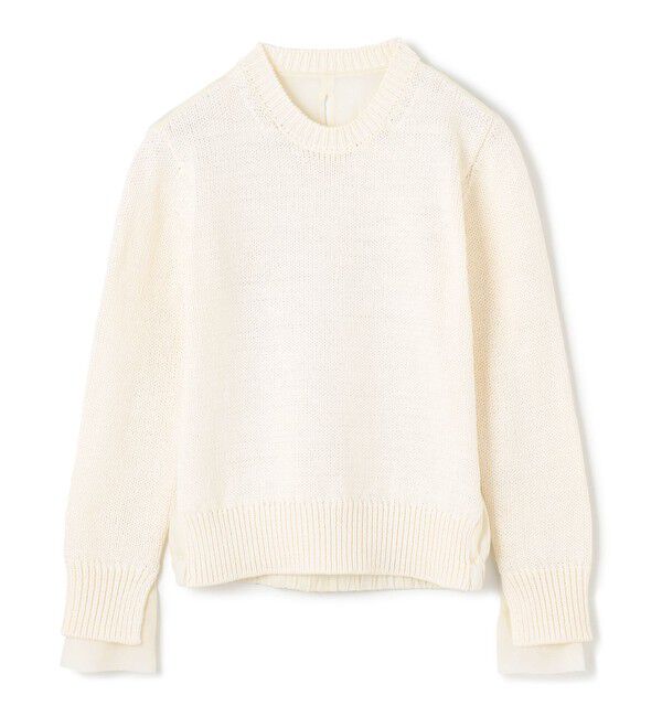 BEIGE,「【洗える・CLUEL 4月号掲載】COMFREY / オーガニックコットンクルーネックニット」|ニット・セーター|