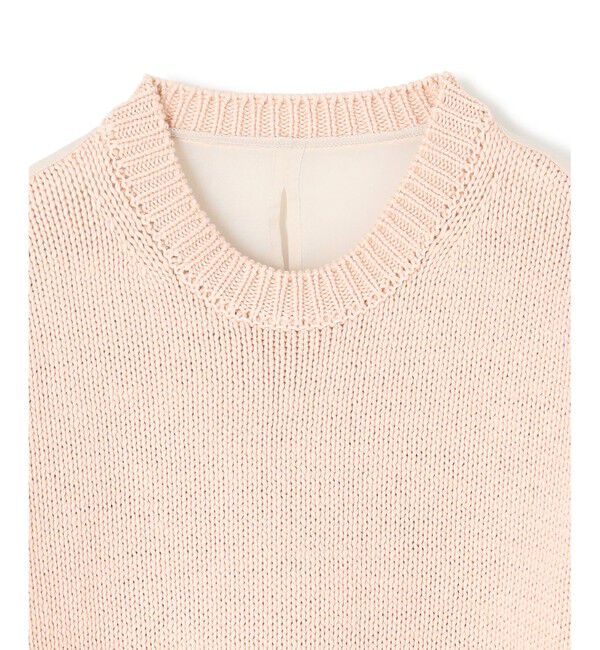 BEIGE,「【洗える・CLUEL 4月号掲載】COMFREY / オーガニックコットンクルーネックニット」|ニット・セーター|