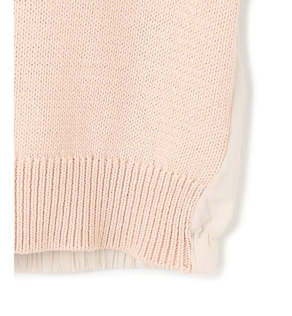 BEIGE,「【洗える・CLUEL 4月号掲載】COMFREY / オーガニックコットンクルーネックニット」|ニット・セーター|