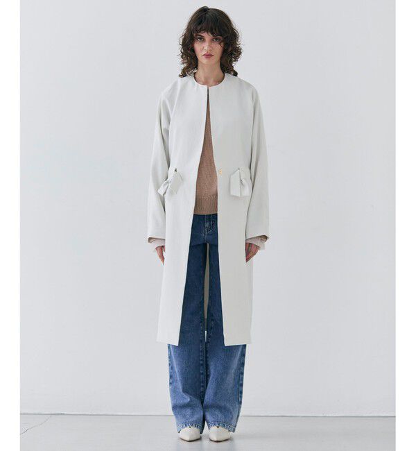 BEIGE,「【洗える・CLUEL 4月号掲載】COMFREY / オーガニックコットンクルーネックニット」|ニット・セーター|