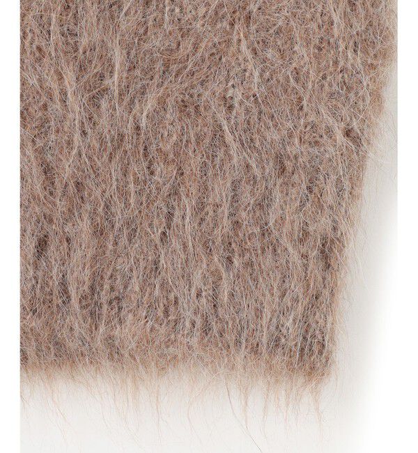 BEIGE,「SENECA / アルパカウールショートシャギーニット」|ニット・セーター|