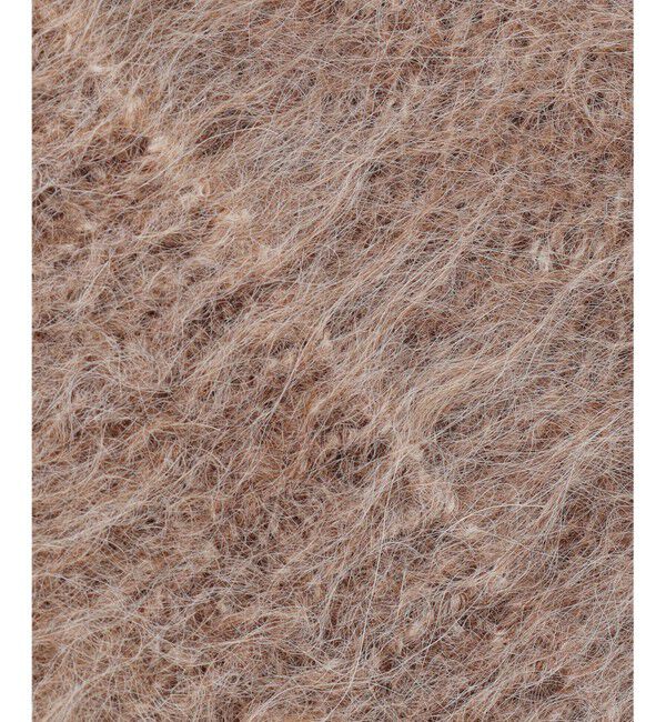 BEIGE,「SENECA / アルパカウールショートシャギーニット」|ニット・セーター|