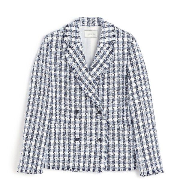 BEIGE,「BERYL / ファンシーツイードダブルジャケット」|その他|