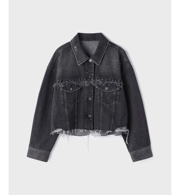 Diagram「フリンジスタッズデニムジャケット」|その他|