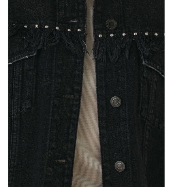 Diagram「フリンジスタッズデニムジャケット」|その他|