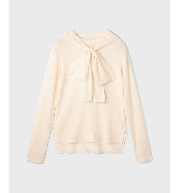 Grace Class「ボウ付ニットトップ」|ニット・セーター|