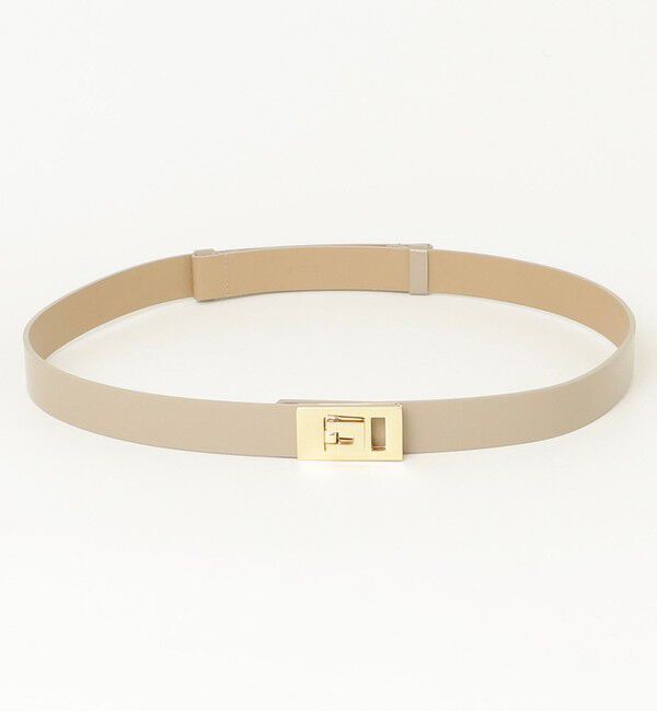 NOLLEY'S「ノックカナグスライドベルト」|ベルト|ベージュ