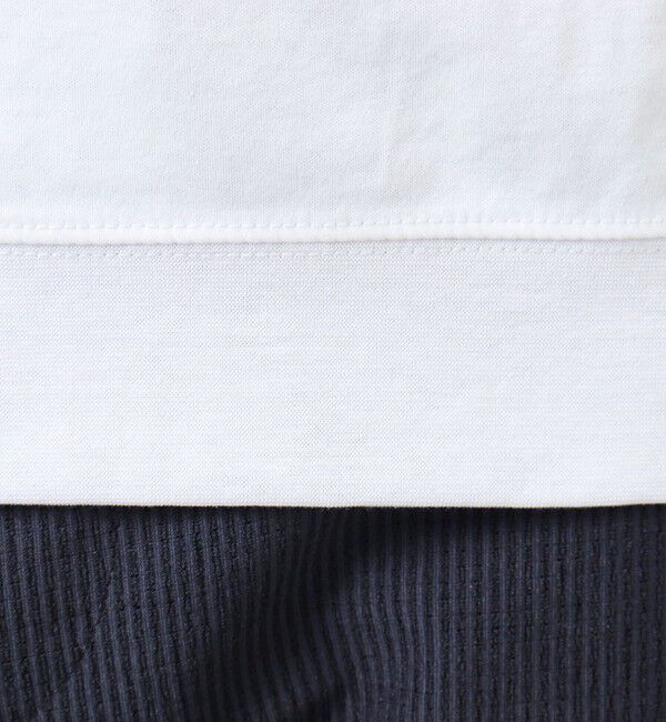 NOLLEY'S goodman「《ビジカジ対応》シルケットスムースドレスTシャツ 25SS」|Tシャツ・カットソー|