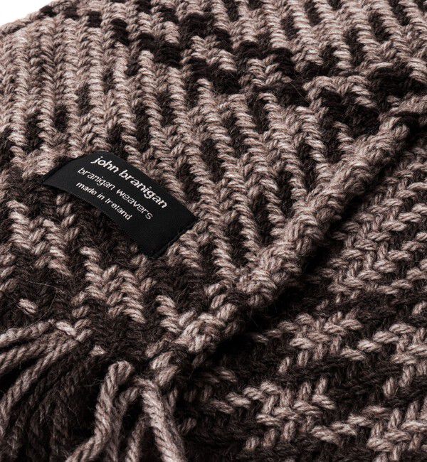 NOLLEY'S goodman「【John Branigan/ジョン・ブラニガン】別注ニットロングマフラー18」|マフラー|