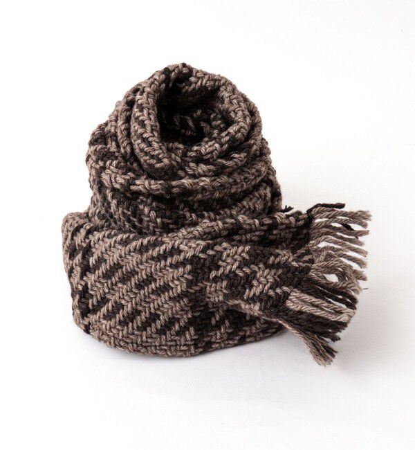 NOLLEY'S goodman「【John Branigan/ジョン・ブラニガン】別注ニットロングマフラー18」|マフラー|