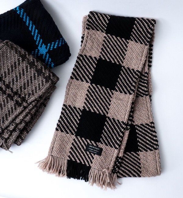 NOLLEY'S goodman「【John Branigan/ジョン・ブラニガン】別注ニットロングマフラー18」|マフラー|