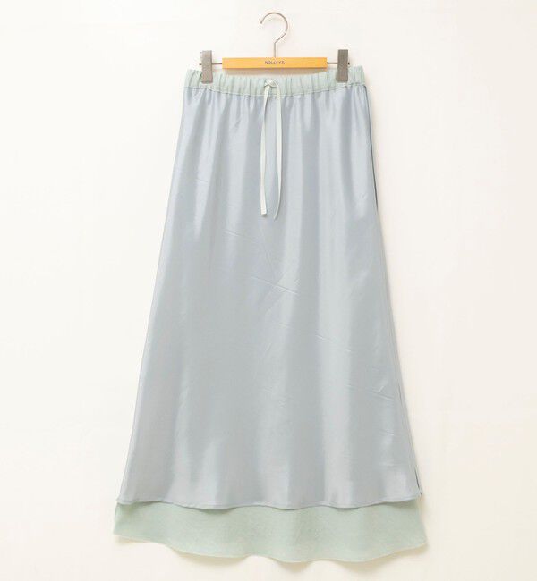 NOLLEY'S「ウォッシャブルセルロースバイヤススカート」|スカート|