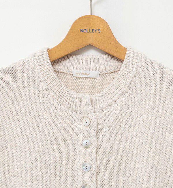 NOLLEY'S「《手洗い可能》ペーパーヤーン天竺ベスト」|ベスト・ジレ|