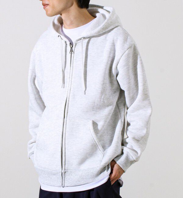 GLOSTER「【カルボアシリーズ】UNISEX ワイドジップパーカー」|パーカー|