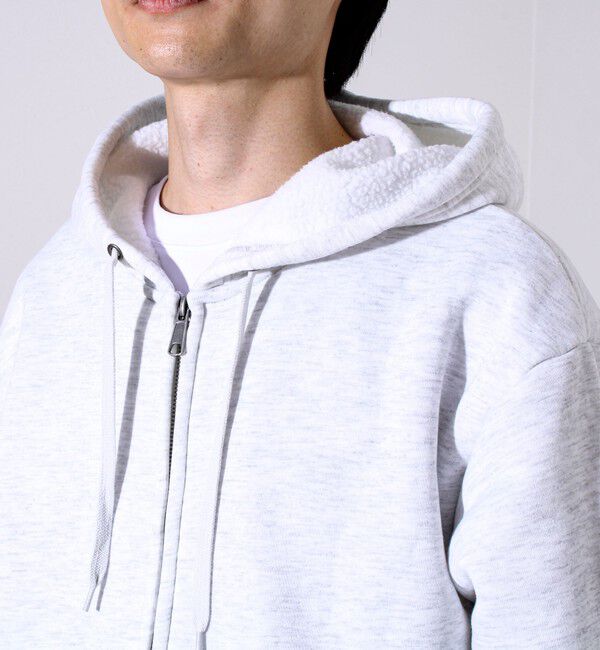 GLOSTER「【カルボアシリーズ】UNISEX ワイドジップパーカー」|パーカー|