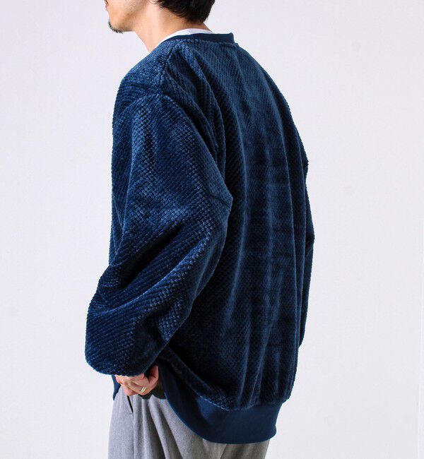 GLOSTER「【とろける暖かさ】パイナップルフリースクルーネックスウェット」|スウェット・ジャージ|