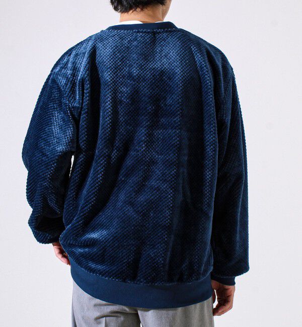 GLOSTER「【とろける暖かさ】パイナップルフリースクルーネックスウェット」|スウェット・ジャージ|