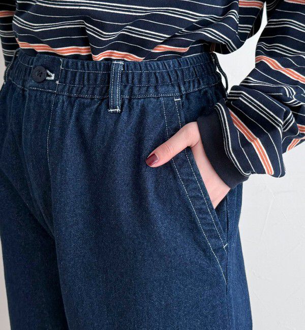 fredy emue「【GEVACO/ゲバコ】デニムイージーパンツ」|デニム|