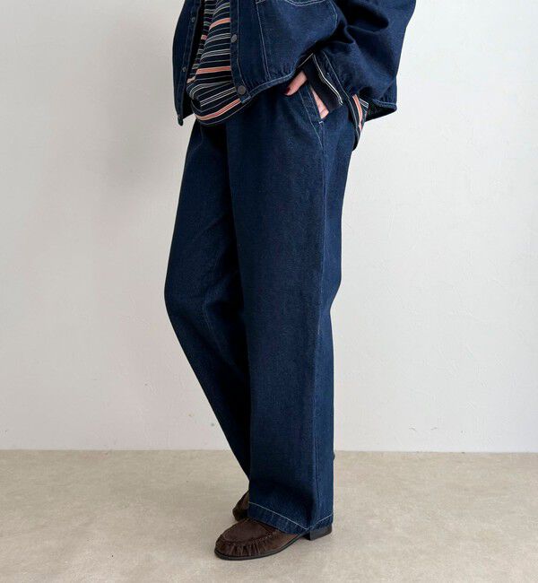 fredy emue「【GEVACO/ゲバコ】デニムイージーパンツ」|デニム|