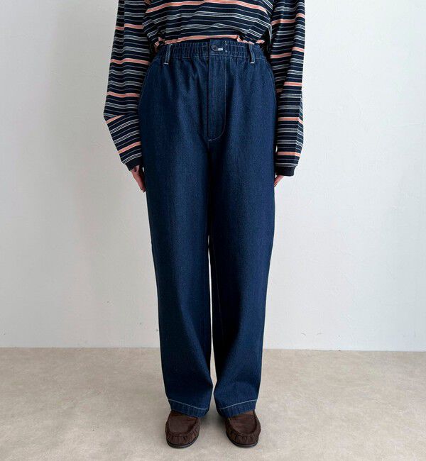 fredy emue「【GEVACO/ゲバコ】デニムイージーパンツ」|デニム|