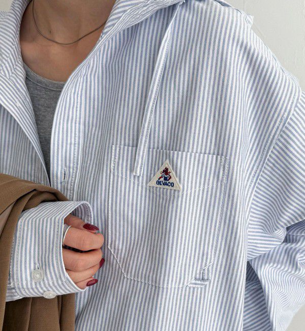 fredy emue「【GEVACO/ゲバコ】フーディシャツ」|シャツ・ブラウス|