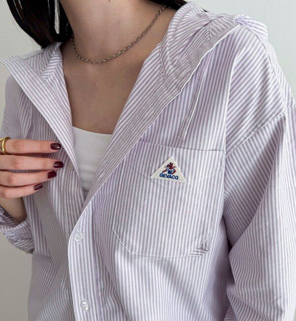 fredy emue「【GEVACO/ゲバコ】フーディシャツ」|シャツ・ブラウス|