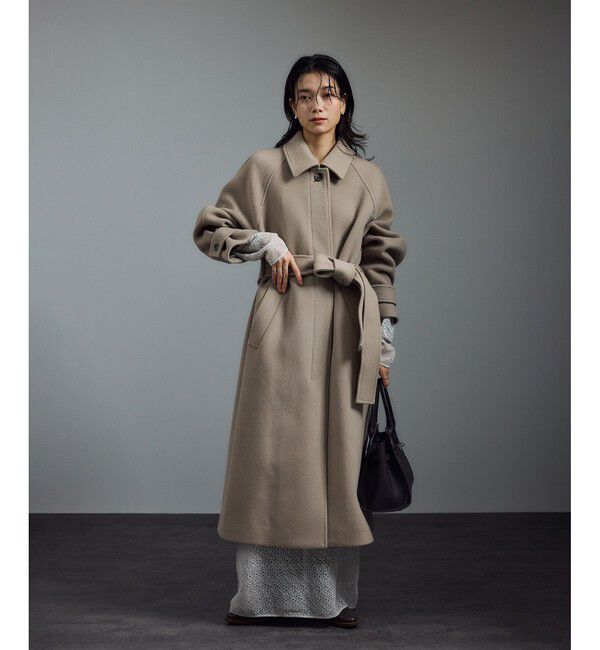 SALON adam et rope'「 【WEB限定】MANTECOウールバルマカンコート」|その他|