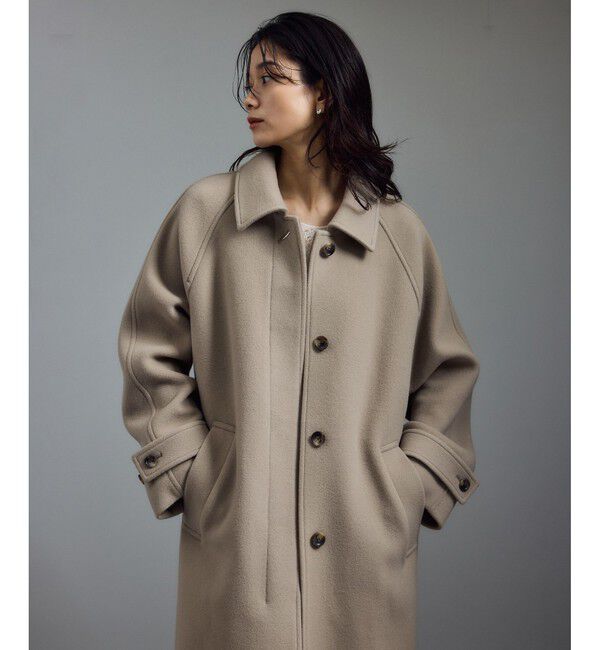 SALON adam et rope'「 【WEB限定】MANTECOウールバルマカンコート」|その他|