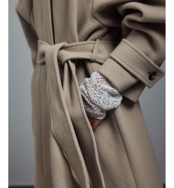 SALON adam et rope'「 【WEB限定】MANTECOウールバルマカンコート」|その他|