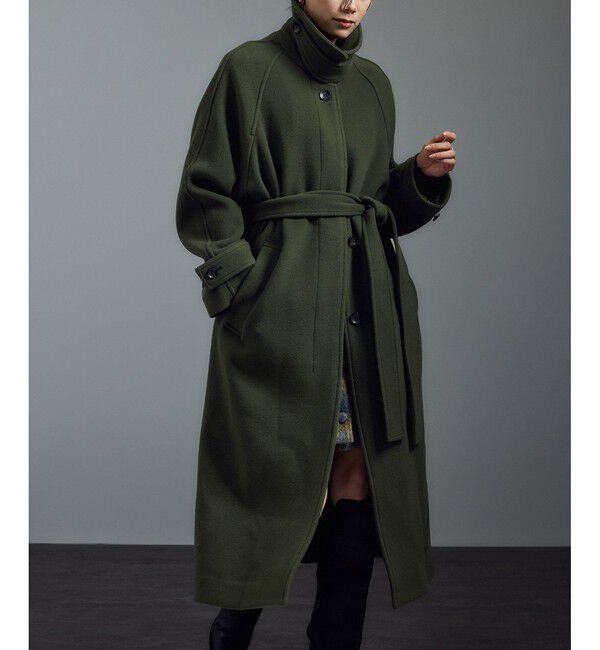SALON adam et rope'「 【WEB限定】MANTECOウールバルマカンコート」|その他|