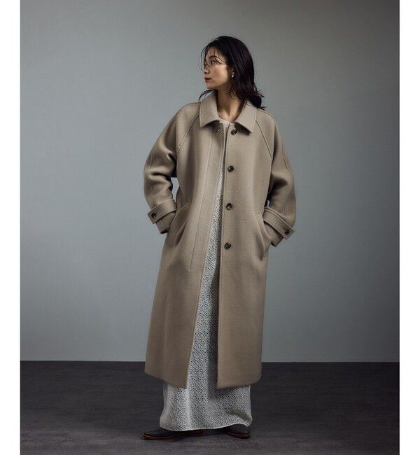 SALON adam et rope'「 【WEB限定】MANTECOウールバルマカンコート」|その他|