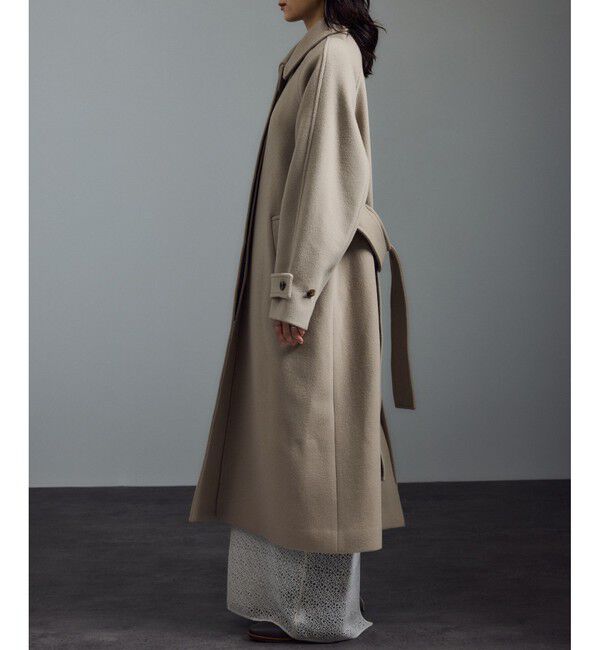 SALON adam et rope'「 【WEB限定】MANTECOウールバルマカンコート」|その他|