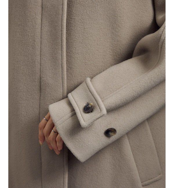 SALON adam et rope'「 【WEB限定】MANTECOウールバルマカンコート」|その他|