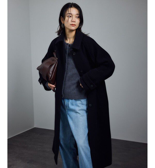 SALON adam et rope'「 【WEB限定】MANTECOウールバルマカンコート」|その他|