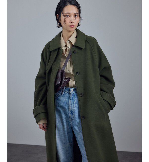 SALON adam et rope'「 【WEB限定】MANTECOウールバルマカンコート」|その他|