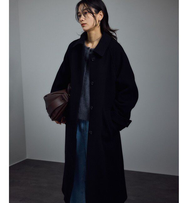 SALON adam et rope'「 【WEB限定】MANTECOウールバルマカンコート」|その他|