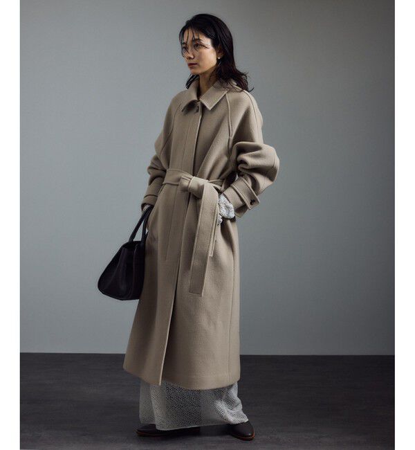 SALON adam et rope'「 【WEB限定】MANTECOウールバルマカンコート」|その他|ベージュ系(28)