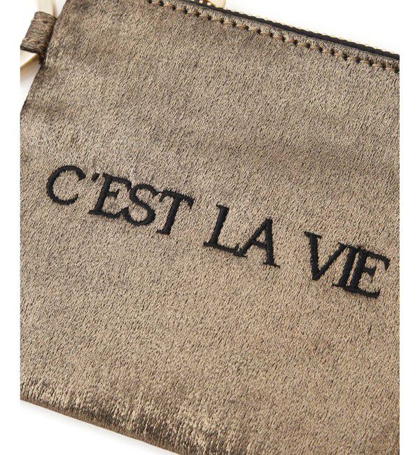 SALON adam et rope'「サテンポーチチャーム」|チャーム・キーホルダー|