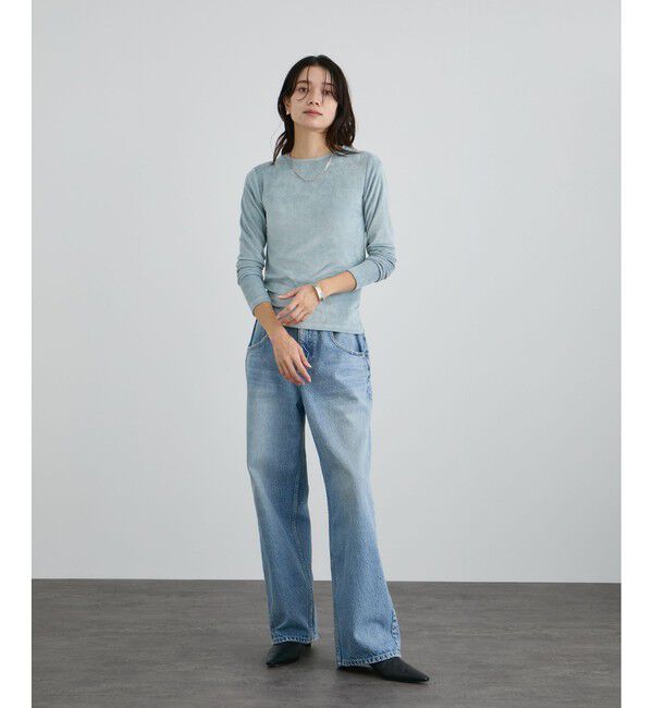 SALON adam et rope'「【NativeSilverStreams】リキッドシルバーネックレス 5st 45cm」|ネックレス|