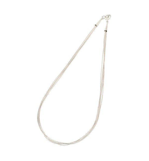 SALON adam et rope'「【NativeSilverStreams】リキッドシルバーネックレス 5st 45cm」|ネックレス|