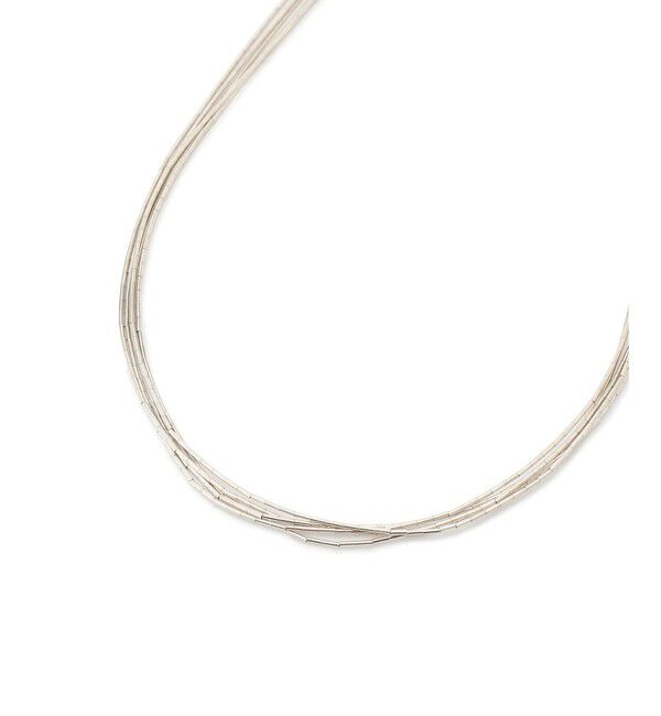 SALON adam et rope'「【NativeSilverStreams】リキッドシルバーネックレス 5st 45cm」|ネックレス|