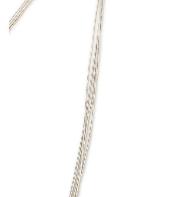 SALON adam et rope'「【NativeSilverStreams】リキッドシルバーネックレス 5st 45cm」|ネックレス|