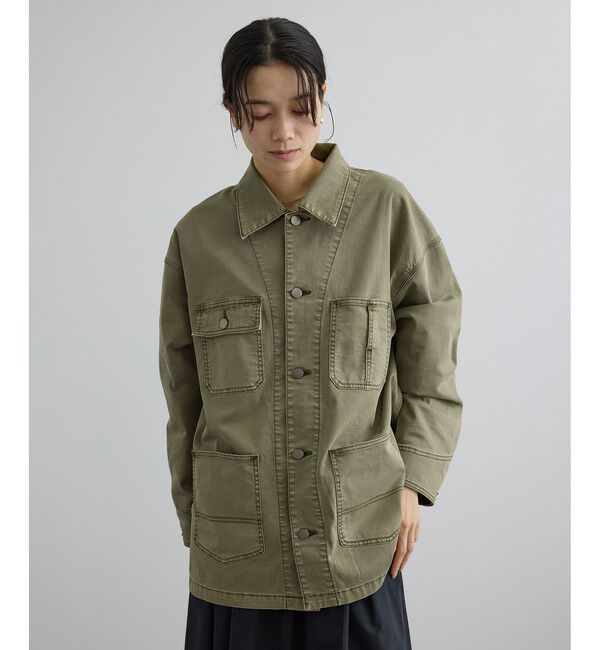 SALON adam et rope'「【WEB限定】ブロークンツイルカバーオール」|その他|