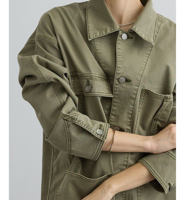 SALON adam et rope'「【WEB限定】ブロークンツイルカバーオール」|その他|