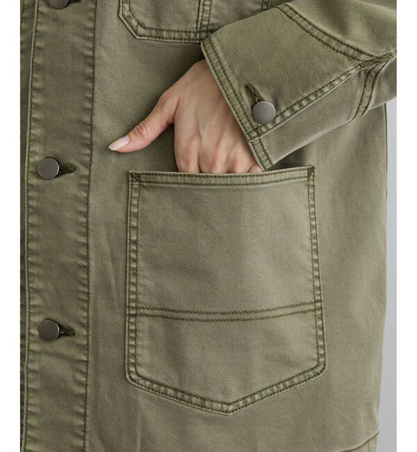 SALON adam et rope'「【WEB限定】ブロークンツイルカバーオール」|その他|