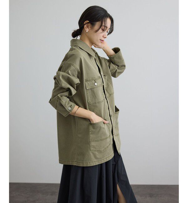 SALON adam et rope'「【WEB限定】ブロークンツイルカバーオール」|その他|