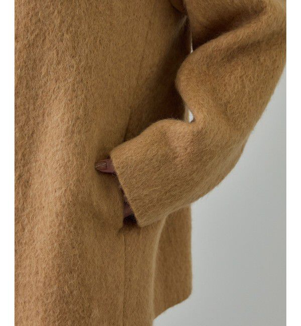 ROPE「ウールモヘヤノーカラーミドル丈コート」|その他|