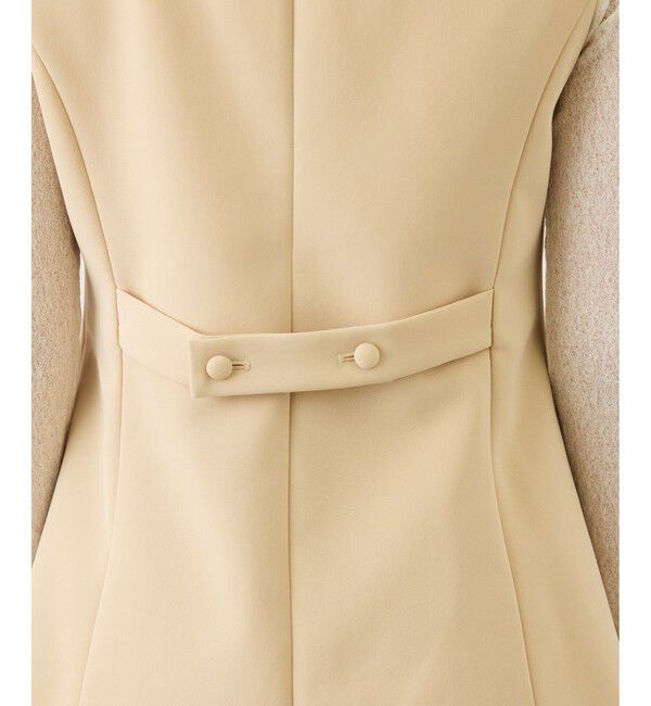 ROPE「ダブルクロスストレッチフレアジレ/接触冷感・イージーケア・セットアップ対応」|ベスト・ジレ|