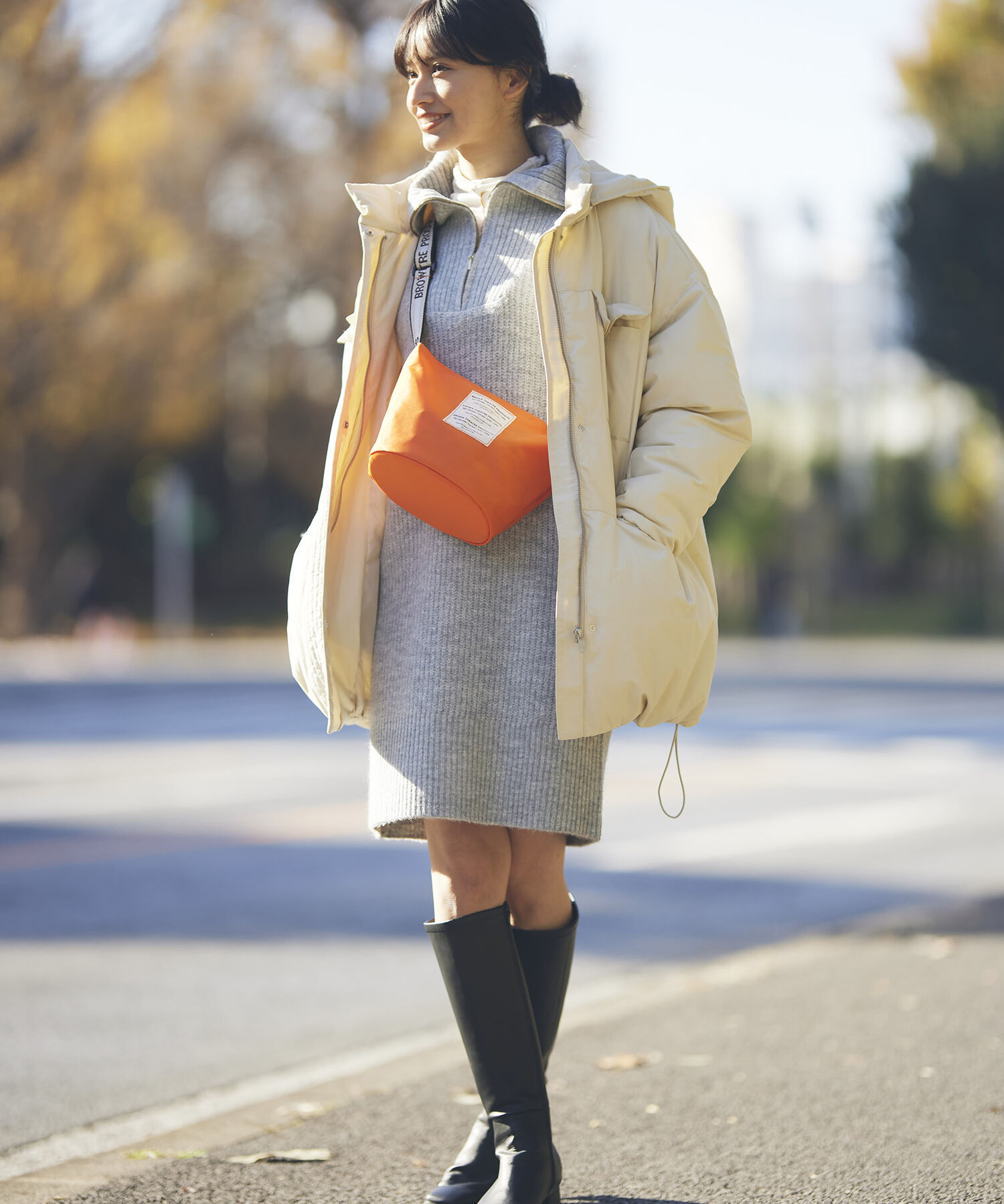 VIS「【BROWN THEATRE PRODUCTSコラボ】ジャガードテープミニショルダーバッグ」|ショルダー・メッセンジャー|